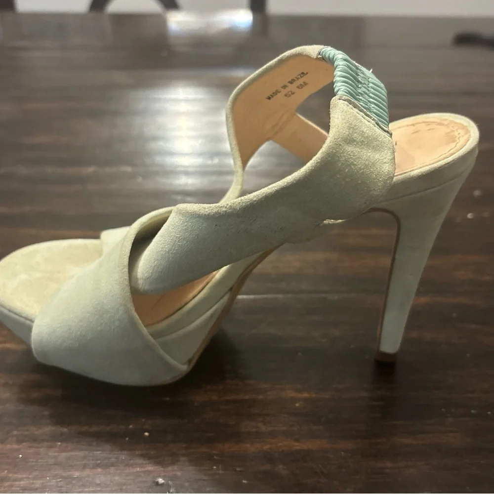 Diane von Furstenberg Zia Suede Platform Sandals